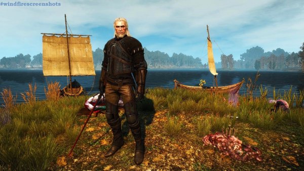 witcher3 Геральт: ну вот, немного размялся ))