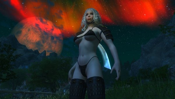 Алиса ночью в Enderal Forgotten Stories (СБОРКА 3.0)