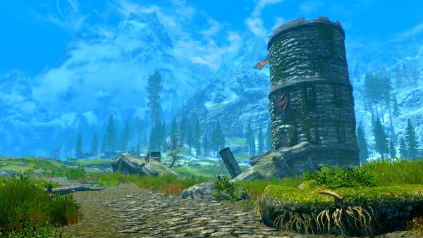 Пейзажи...  SkyrimSE (сборка 6.0 ЛЕТО)