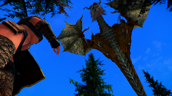 SkyrimSE 6.0 (Лето) - Дерзкое нападение огнедышащего