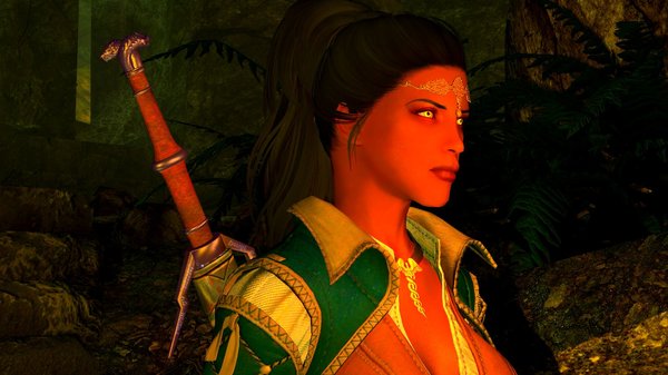 Дориана в Нордских развалинах.. SkyrimSE (сборка 6.0)