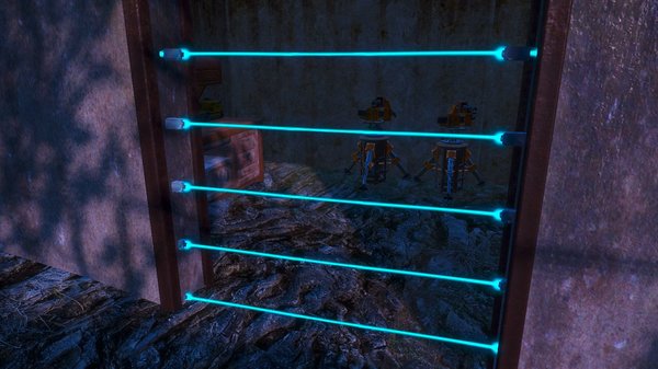 Стала ставить лазерные двери.. Fallout-4