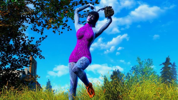 Вайлет любит Содружество! Fallout-4