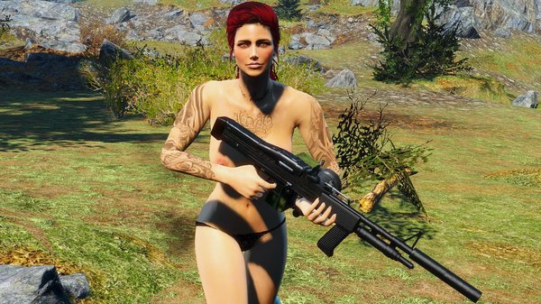 Утренняя пробежка, нагишом! ;) Fallout-4 (сборка 6.0)