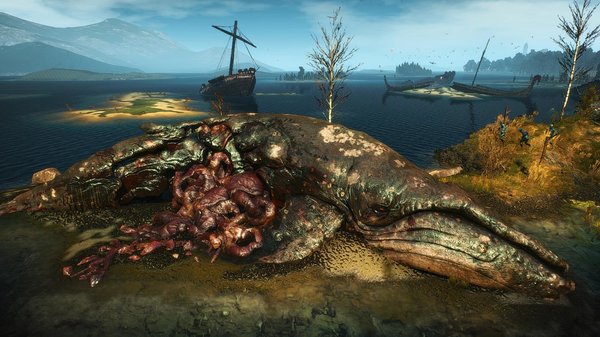 Пейзаж с запашком! ;)  WITCHER III