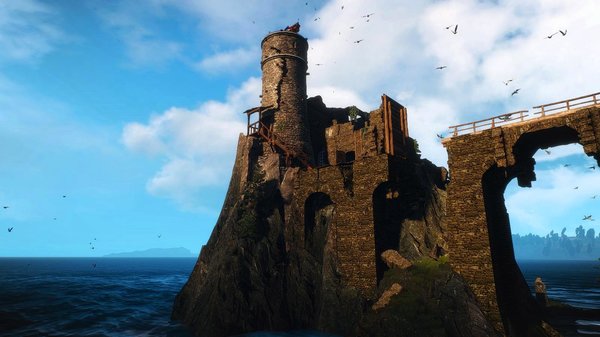 Заброшенный маяк. WITCHER III