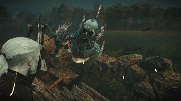 Под водой.. WITCHER III