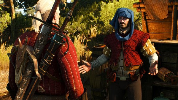 Геральт, братан! Что хошь для тебя сделаю! WITCHER III