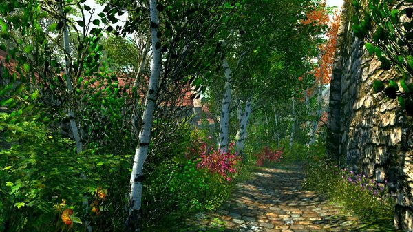 Заросший зеленью Рифтен! SkyrimSE (сборка 6.0)