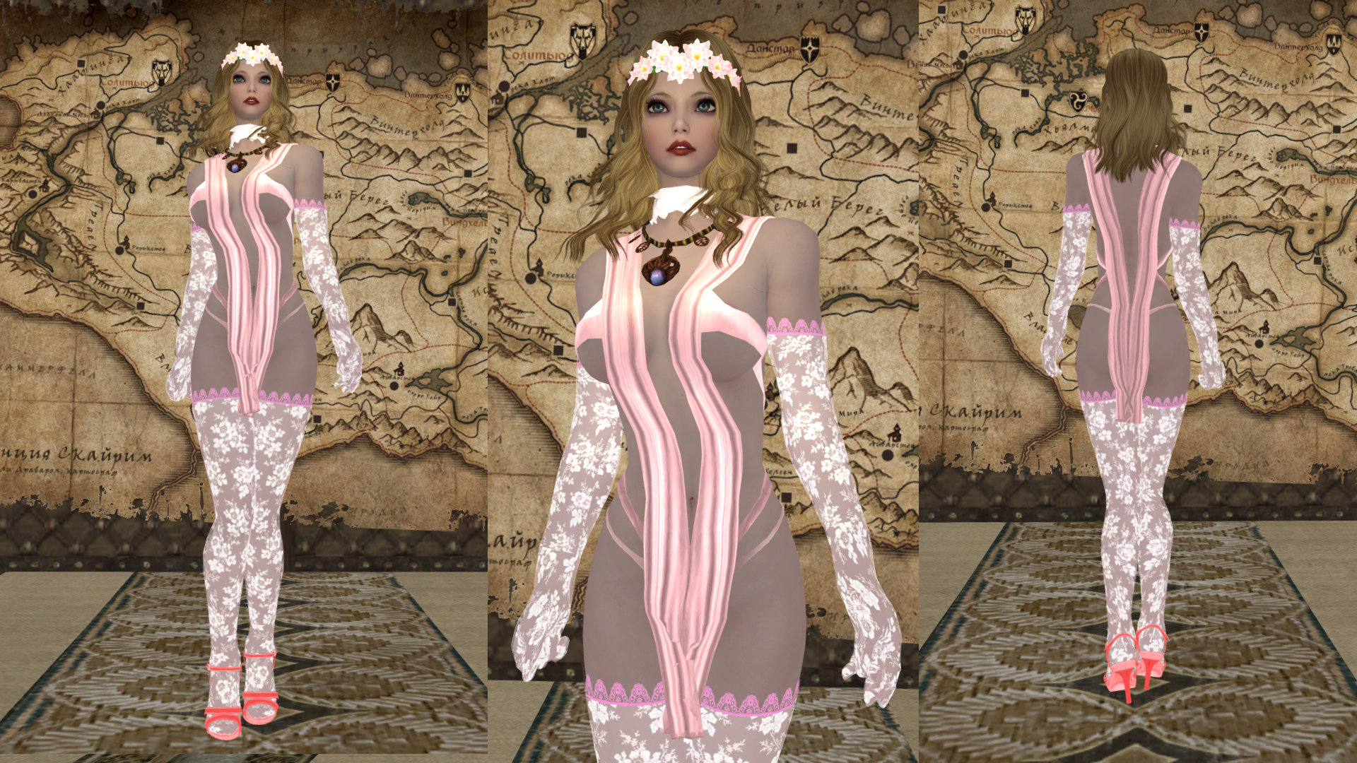 Секстримальная мантия жрицы Дибеллы.(С Физикой)