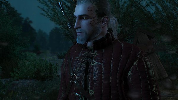 Геральт: и ведь даже побриться некогда! ))