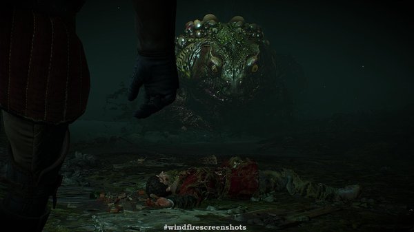 Монстр под Оксенфуртом.. ВЕДЬМАК III (сборка Торна)