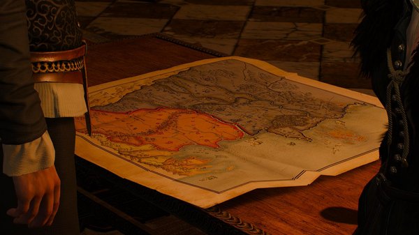 Карта мира с множеством приключений..