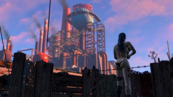 Алиса на посту.. FALLOUT-4 (Сборка 6.1)