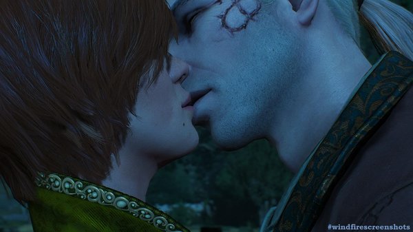 Поцелуй.. ВЕДЬМАК III (сборка Торна)