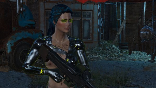 Алиса около Даймонд-Сити. FALLOUT-4 (Сборка 6.2)