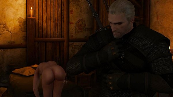 Кейра была любезна, и Геральт решил задержатся ;)