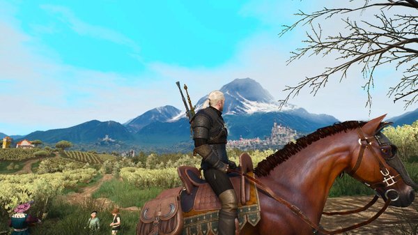 Пейзажи Винного Края.. ВЕДЬМАК III (сборка Торна)