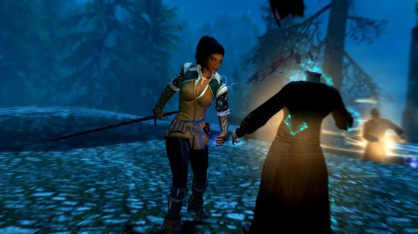 Дориана "стрижёт" некромантов. SkyrimSE (сборка 6.0)