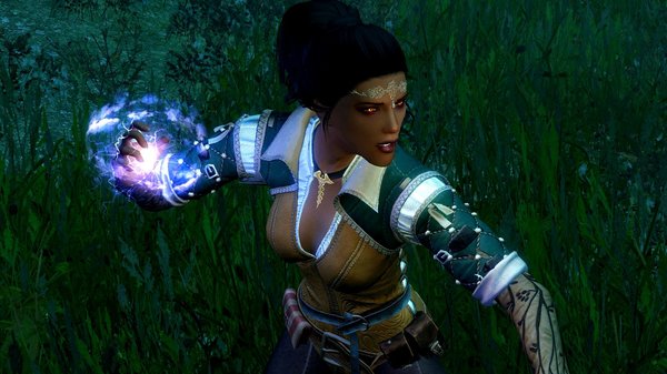 Дориана с магией молний.. SkyrimSE (сборка 6.0)