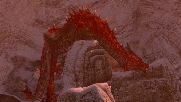 Огненный дракон.. SkyrimSE (сборка 6.0)