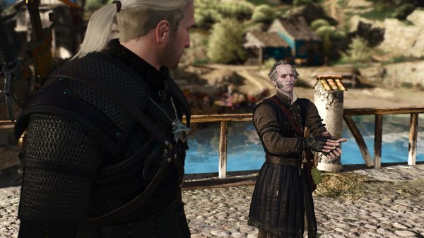 Регис и Геральт.. Ведьмак III (сборка Торна)