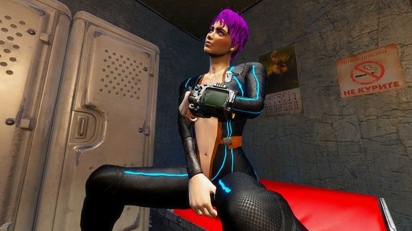 Ева в своей Кр.Ракете.. FALLOUT-4 (Сборка 6.3)