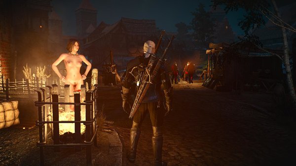 Нравы в Новиграде ;) ВЕДЬМАК III (сборка Торна)