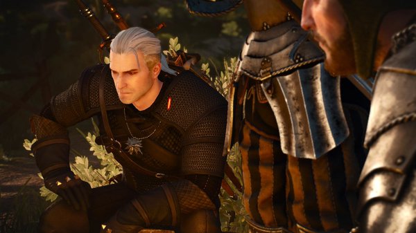 Геральт у костра.. ВЕДЬМАК III (сборка Торна)