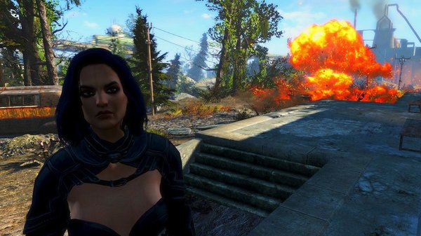 Иден нахулиганила! )) Fallout-4 (Сборка 6.4)