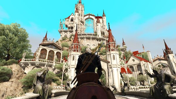 Приглашён во дворец.. Ведьмак III (сборка Торна)