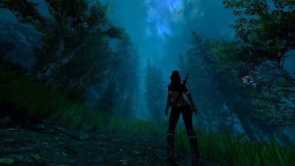 Ночью.. SkyrimSE (сборка 6.0)