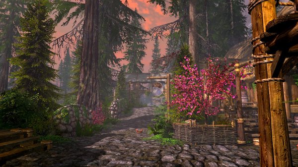 Вечерний Ривервуд.. SkyrimSE (сборка 6.0)