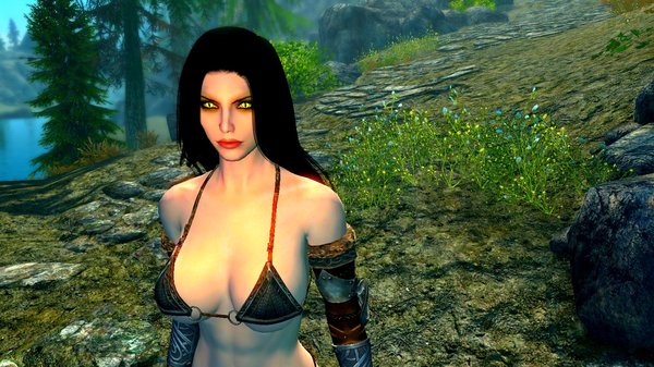 Нора по дороге в Фолкрит.. SkyrimSE (сборка 6.0)