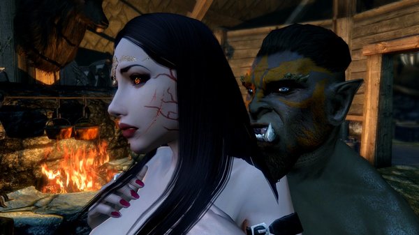 Велена и вождь.. Skyrim SE (сборка 5.1)