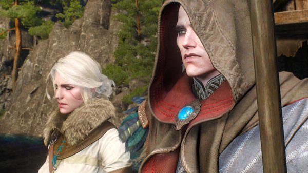 Цири и Аваллакх.. Ведьмак III (сборка Торна)