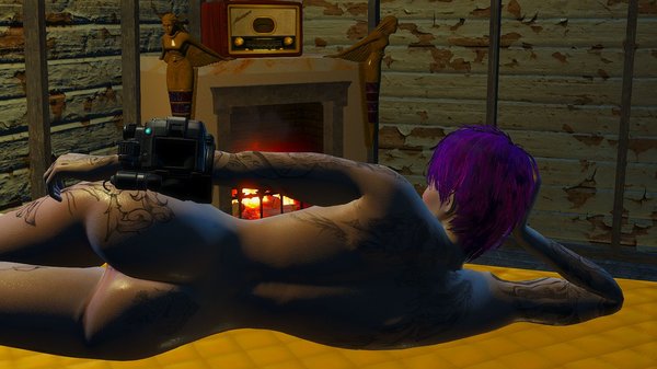 У камина.. Fallout-4 (Сборка 6.4)