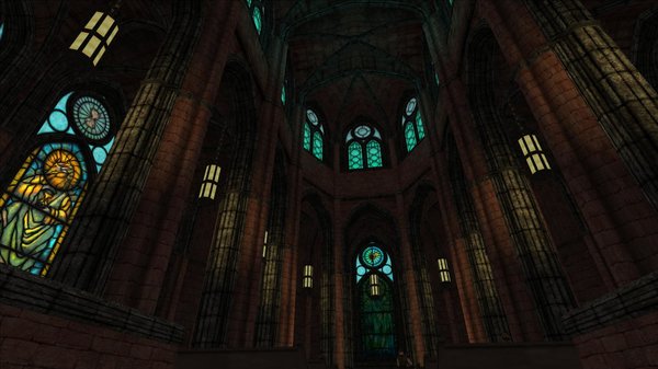 В храме.. OBLIVION (Сборка 4.0)