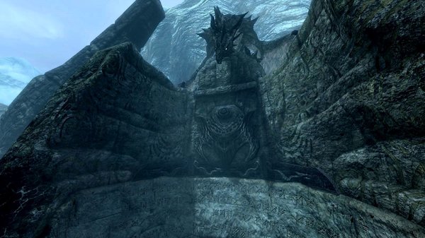 Дракон на стене слов.. SkyrimSE (сборка 6.0)