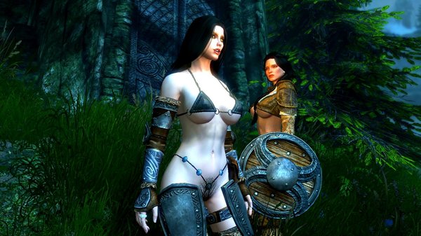 НОРА и Рия.. SkyrimSE (сборка 6.0 лето)