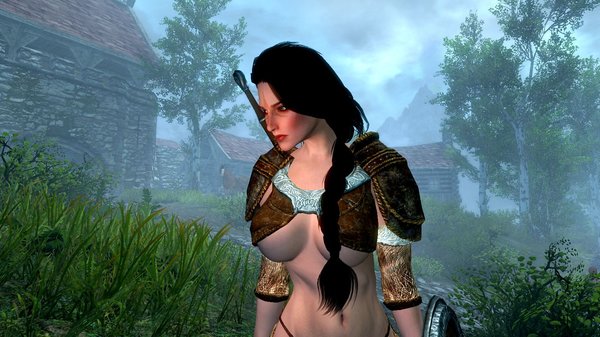 Рия задумалась.. SkyrimSE (сборка 6.0)