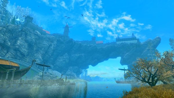 Вид на Солитьюд.. SkyrimSE (сборка 6.0)