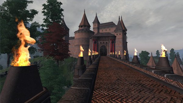 Мост к дворцу Скинграда..