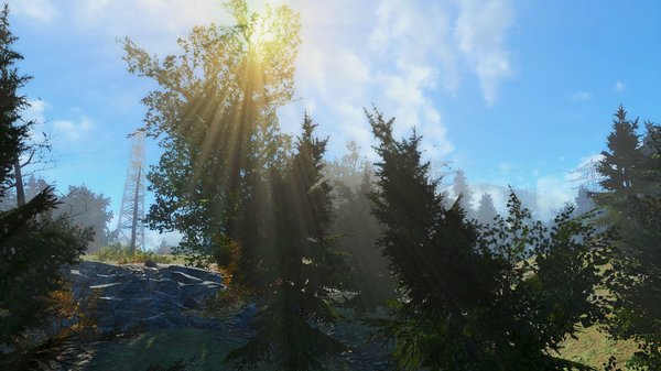 Солнце.. Fallout-4 (Сборка 6.4)