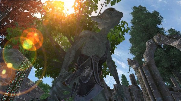 Гоблины часто обживают руины..