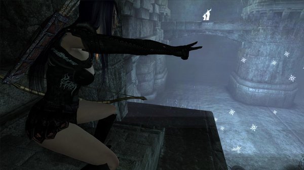 Магия - стена холода.. OBLIVION (Сборка 4.0)