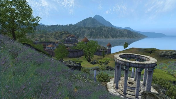 Вид на Анвилл.. OBLIVION (Сборка 4.0)