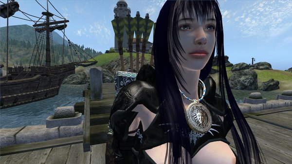 Селена в порту Анвила.. OBLIVION (Сборка 4.0)