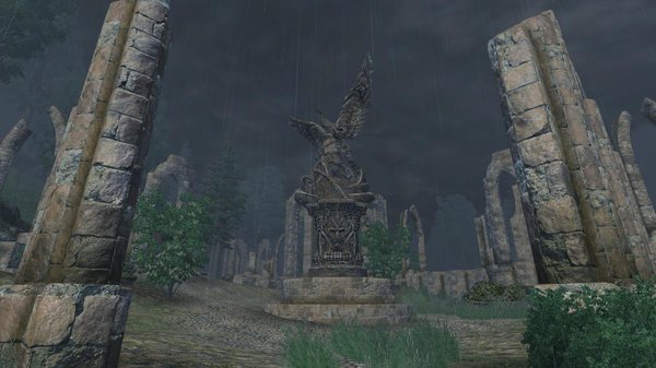 Ливень в Айлейдских руинах.. OBLIVION (Сборка 4.0)