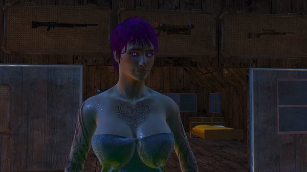 На даче после душа.. Fallout-4 (Сборка 6.4)